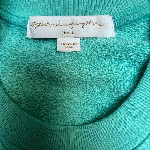 Spiritual Gangster Grateful State of Mind Crewneck Sweatshirt Teal Small NWOT - Picture 4 of 4